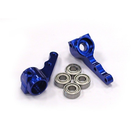 Integy Type II Aluminum Steering Block for the Traxxas Stampede, Rustler, Slash 2WD and Bandit (Blue)