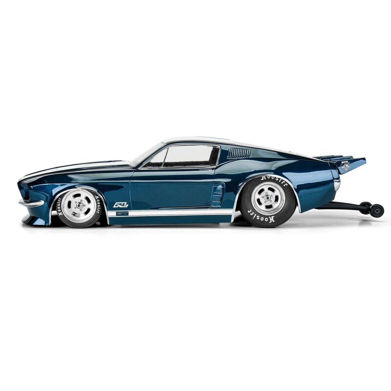 Pro-Line 1967 Ford Mustang Clear Body for Losi 22S No Prep Drag Car, Drag Slash, & AE DR10