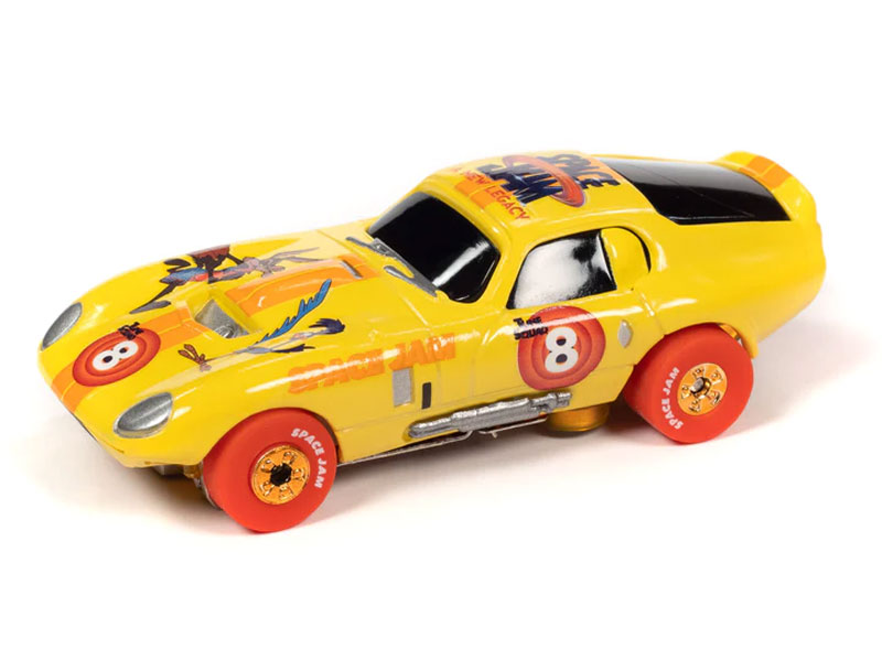Auto World 1965 Shelby Cobra Daytona Coupe Space Jam Thunderjet HO