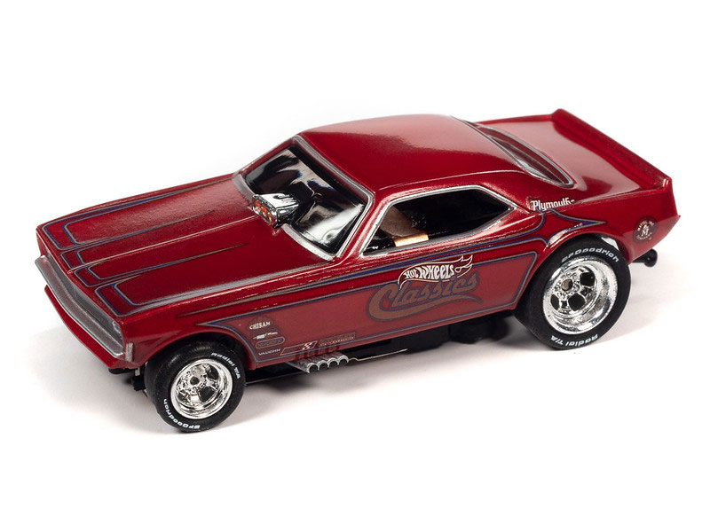 AUTO WORLD ☆73 Plymouth Cuda ☆HOスロットカー AUTO WORLD ☆73
