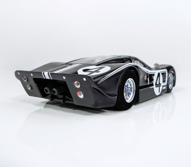 AFX Ford GT40 MKIV #4 LeMans Mega G+ HO Slot Car