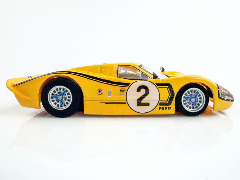 AFX Ford GT40 MKIV #2 LeMans Mega G+ HO Slot Car