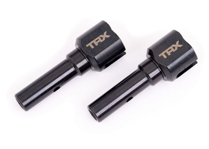 Traxxas Hardened Steel Rear Stub Axles (2): Sledge