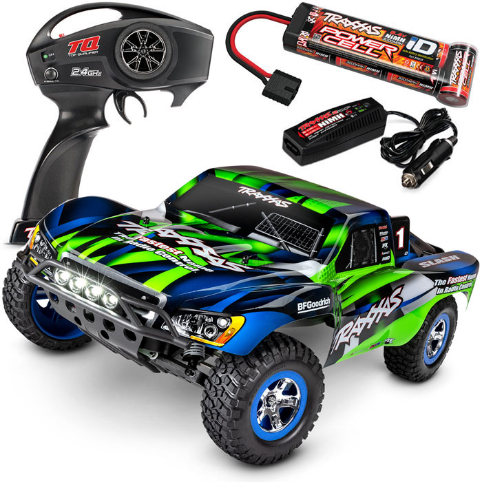 Traxxas Slash RTR 1/10 2WD Short Course Racing RC Truck w/ID