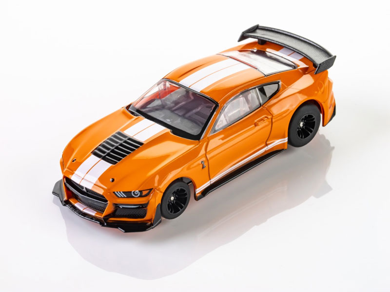 AFX 2021 Ford Mustang Shelby GT500 Twister Orange HO Slot Car