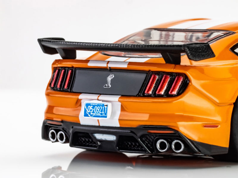 AFX 2021 Ford Mustang Shelby GT500 Twister Orange Mega G+ HO Slot Car
