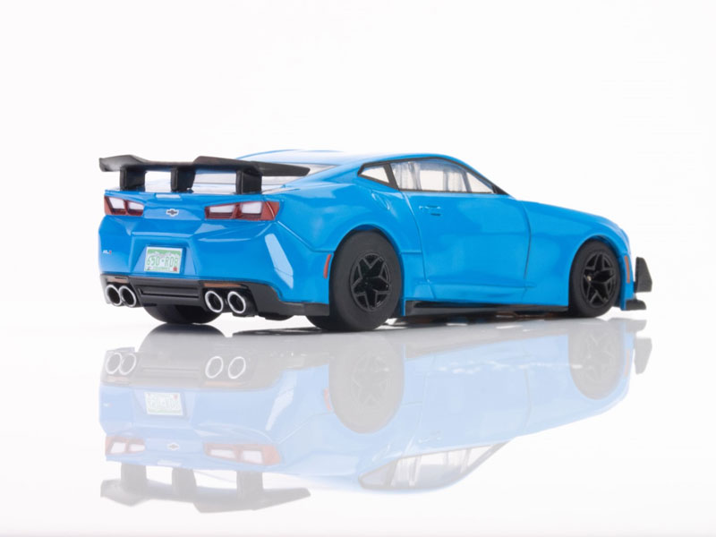 AFX Chevy Camaro 1LE Rapid Blue HO Slot Car