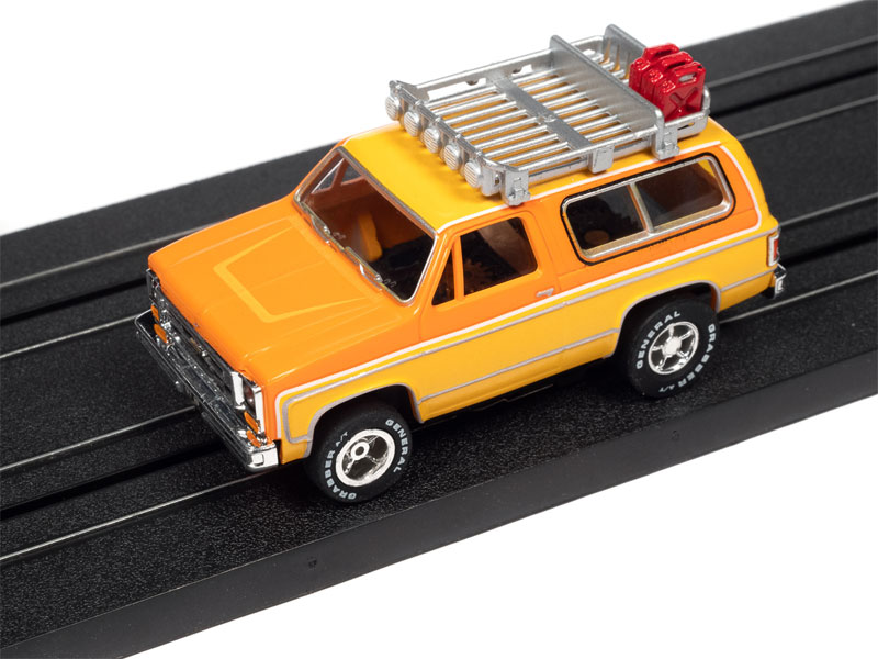 Auto World 1977 Chevrolet Blazer (Orange) X-Traction HO Slot Car