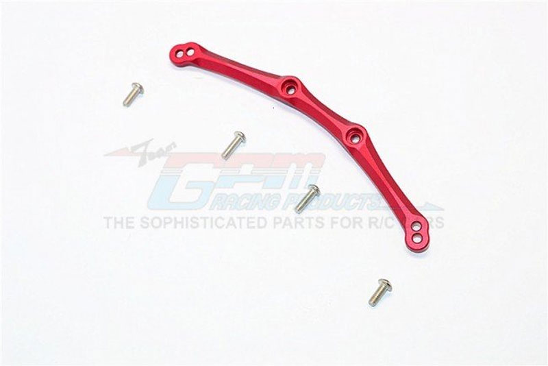 GPM Red Aluminium Front/Rear Body Post Mount - 1pc set