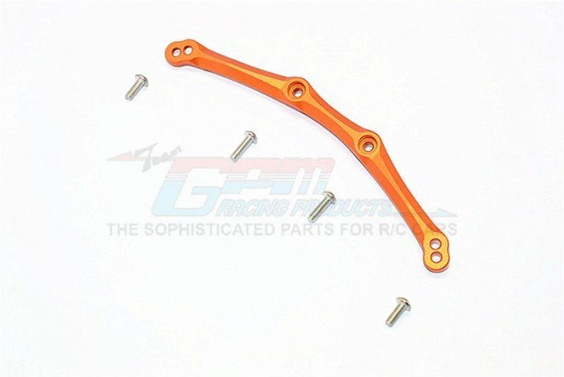 GPM Orange Aluminium Front/Rear Body Post Mount - 1pc set