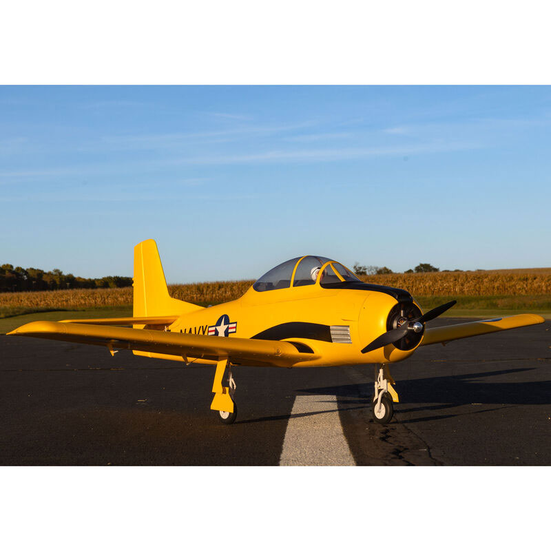 E-Flite Carbon-Z T-28 Trojan 2.0m BNF Basic with AS3X and SAFE Select RC Airplane