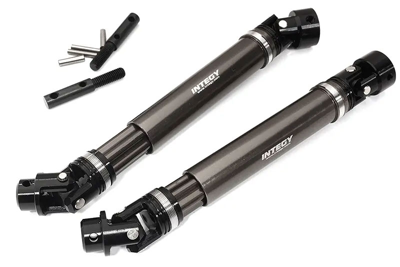 Integy (Grey) Universal Drive Shafts: Maxx w/ WideMAXX