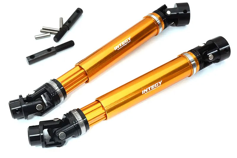 Integy (Orange) Universal Drive Shafts: Maxx w/ WideMAXX