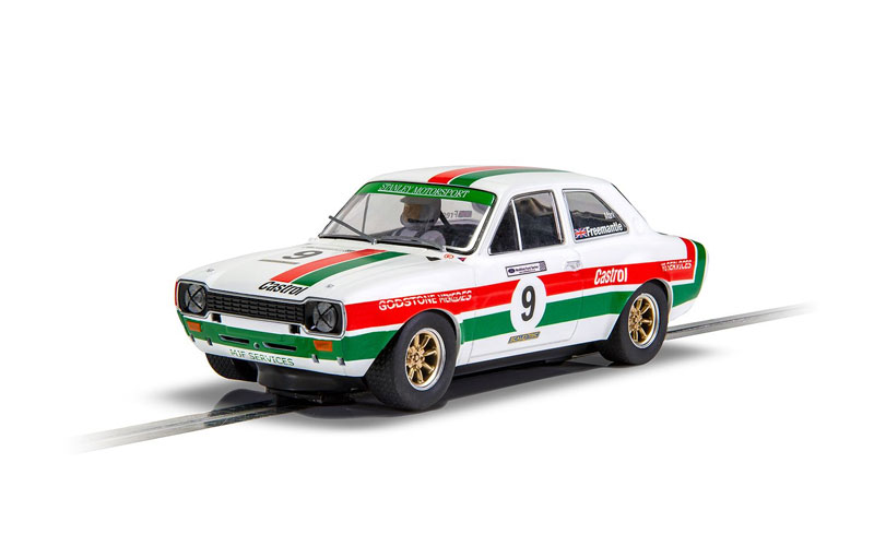 スケーレックストリック フォード エスコート Mk1 1/32 スロットカー Scalextric Ford Escort MK1 - Mark Freemantle - Castrol Racing 1/32
