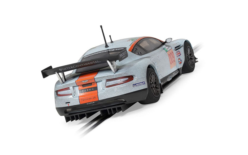 Scalextric Aston Martin DBR9 - Gulf Edition - ROFGO 'Dirty Girl' 1/32 Slot Car