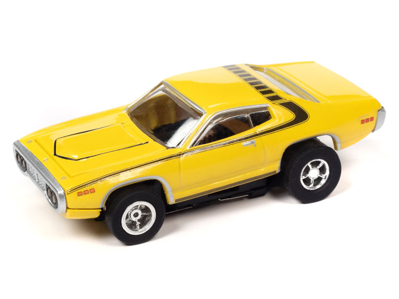 Auto World 1971 Plymouth Satellite X-Traction HO Slot Car