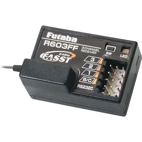 フタバ　R603FF受信機×3 Futaba 3PM-X FASST Transmitter R603FF Receiver