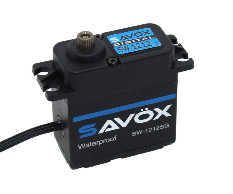 Savox SW-1212SG Waterproof, High Torque, High Voltage Coreless