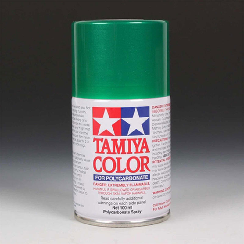 Tamiya Polycarbonate RC Body Spray Paint (3 oz): Metallic Green