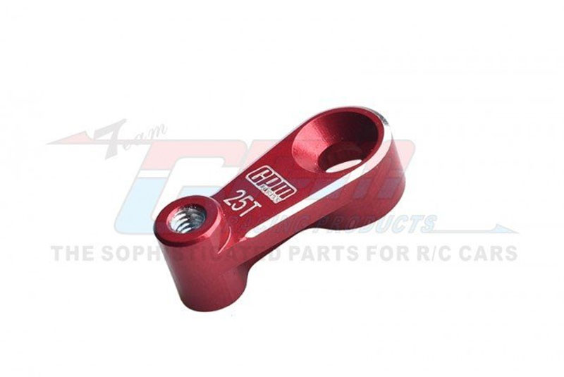 GPM (Red) Aluminum 7075-T6 Servo Horn 25T: TRX-4M