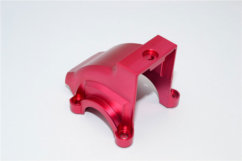 GPM Red Aluminum Front/Rear Gearbox Cover