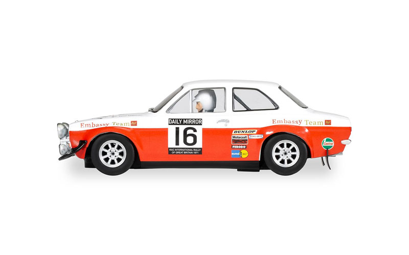 Scalextric Ford Escort MK1 - RAC Rally 1971 1/32 Slot Car