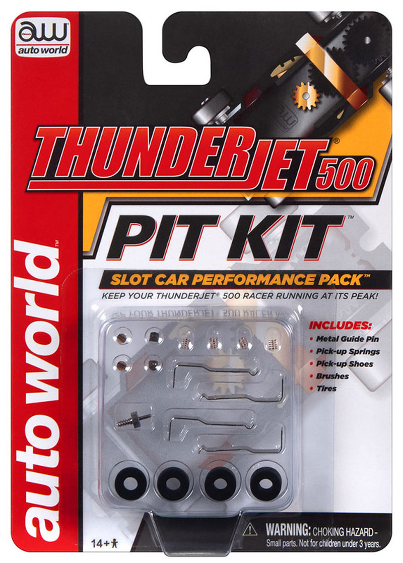 Auto World ThunderJet 500 (Metal Guide Pin) Pit Kit