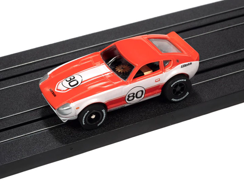 Auto World 1973 Datsun 240Z Covered Headlights (Red) X-Traction HO