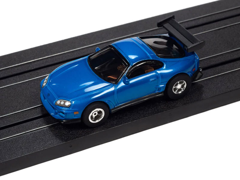 Auto World 1994 Toyota Supra (Blue) X-Traction HO Slot Car