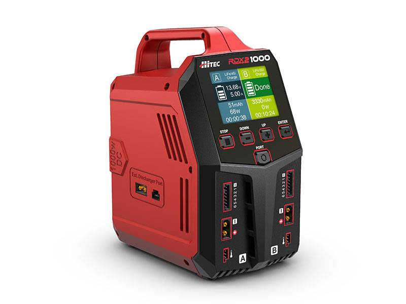 Hitec RDX2 1000 AC/DC Dual Port Charger/Power Supply