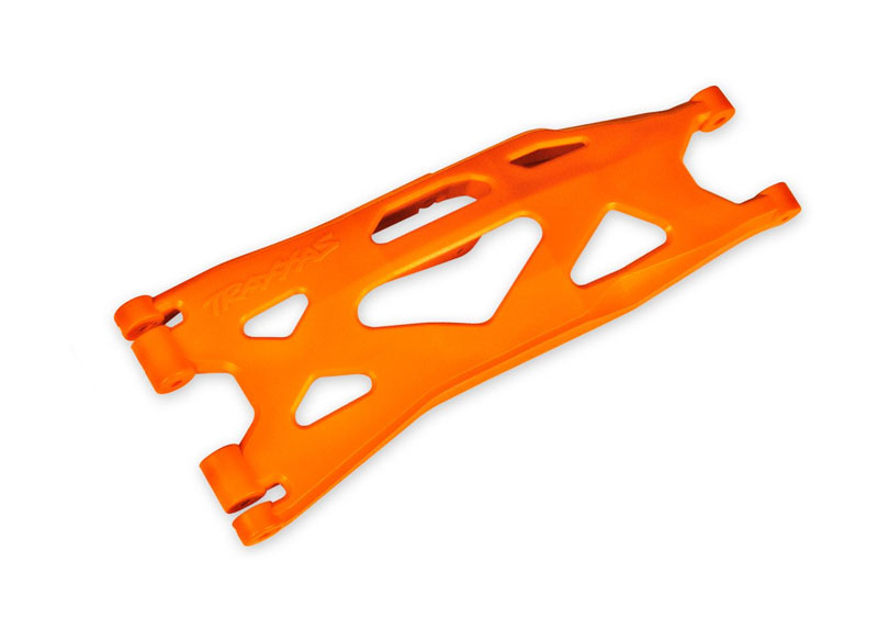 Traxxas Orange Lower Suspension Arm (Left, Front or Rear): For use with #7895 X-Maxx WideMaxx Suspension Kit)
