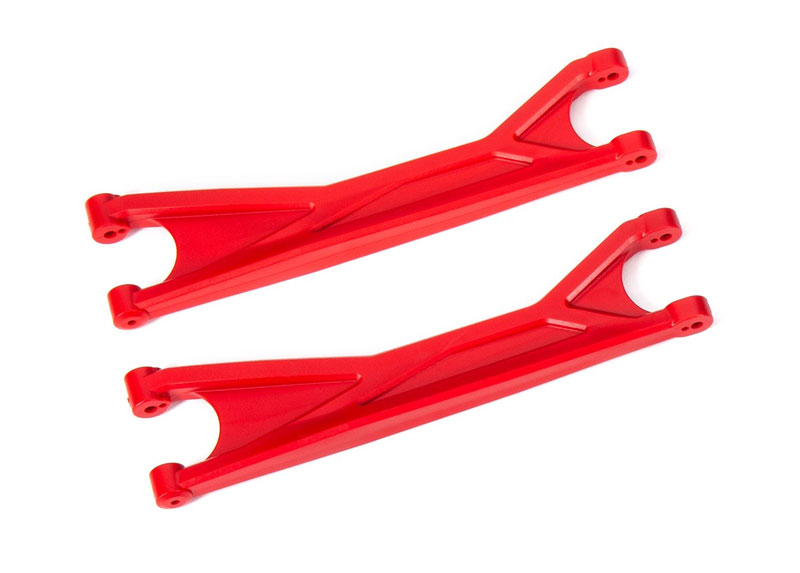 Traxxas Red Upper Suspension Arms (Left or Right, Front or Rear): For use with #7895 X-Maxx WideMaxx Suspension Kit)