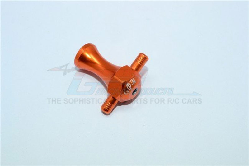 GPM Orange Aluminum Spare Tire Locking Nut for TRX-4