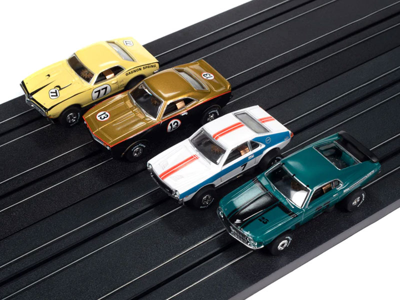 Auto World Rallye 4x4 4 Lane 12' HO Slot Car Set