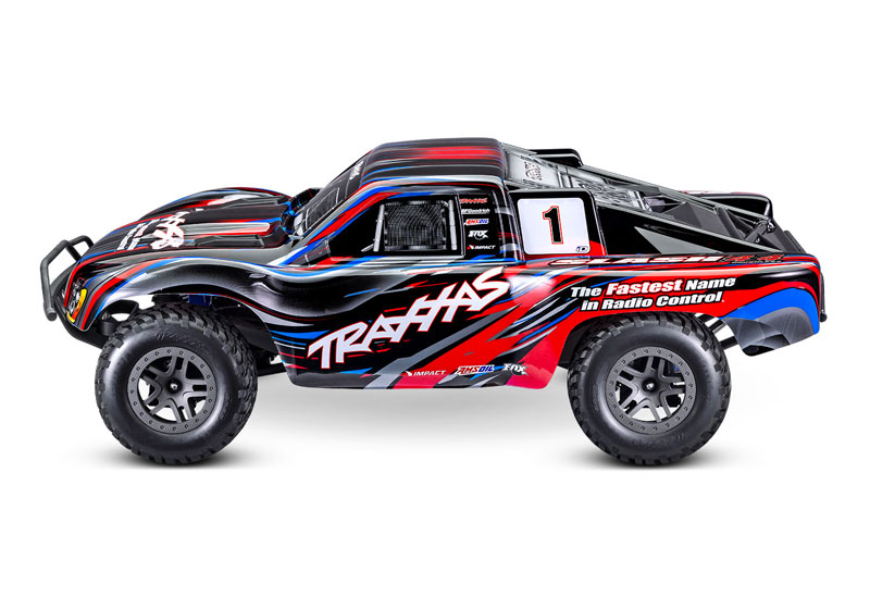 Traxxas Slash 4X4 Brushless BL-2s Short Course RTR Truck w/TQi w/2S LiPo COMBO