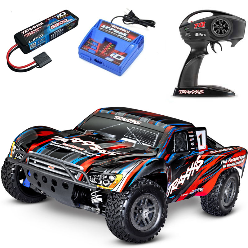Traxxas Slash 4X4 Brushless BL-2s Short Course RTR Truck w/2S LiPo
