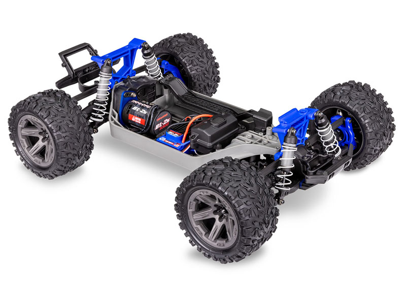 Traxxas Rustler 4X4 Brushless BL-2s RTR Stadium Truck w/TQ w/2S LiPo COMBO