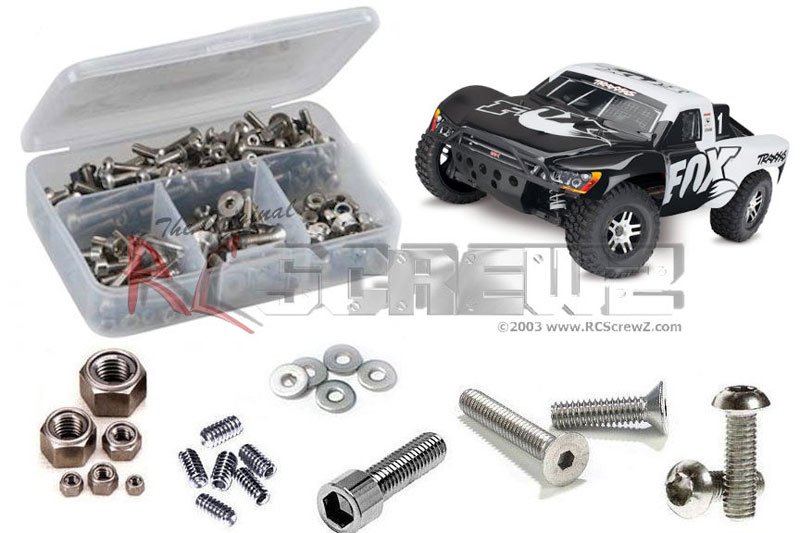 RC Screwz Traxxas Slash 4x4 VXL (#68086-4) Stainless Steel Screw Kit