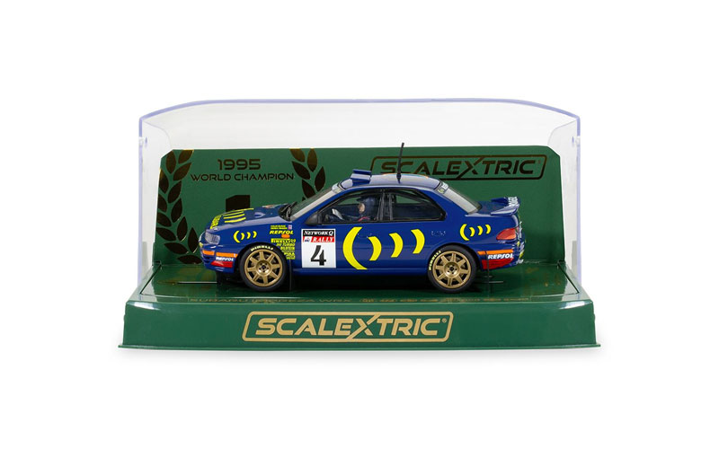 Scalextric Subaru Impreza WRX - Colin McRae 1995 World Champion Edition 1/32 Slot Car