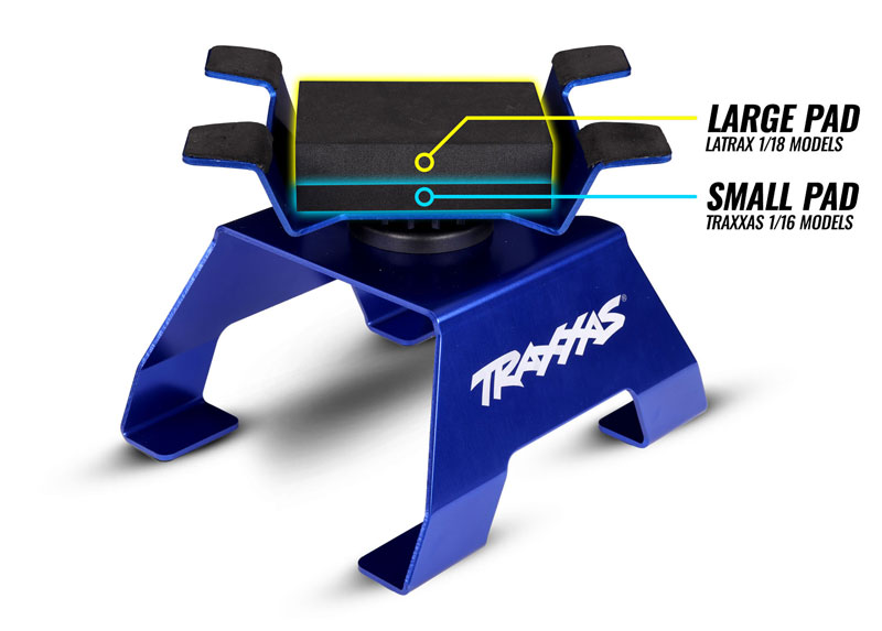 Traxxas Universal Adapter (Large & Small) Foam Inserts with Fasteners for #8796 RC Car/Truck Stand