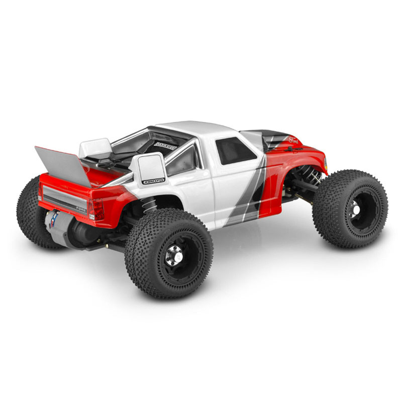 JConcepts 1993 Ford F-150 Body w/ Spoiler (Clear) for the Rustler 2WD and Rustler VXL