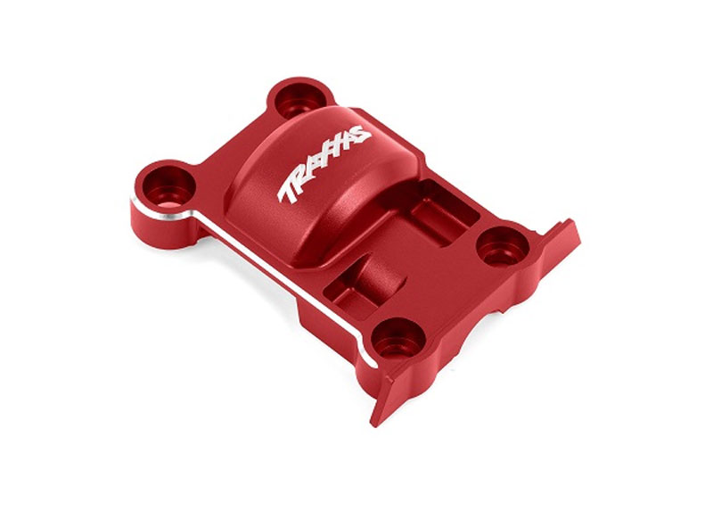 Traxxas 6061-T6 Aluminum Gear Cover (Red-Anodized)