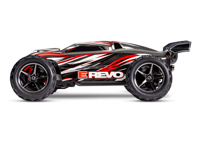 Traxxas 1/16 E-Revo Brushed 4WD RTR RC Monster Truck w/ID Battery