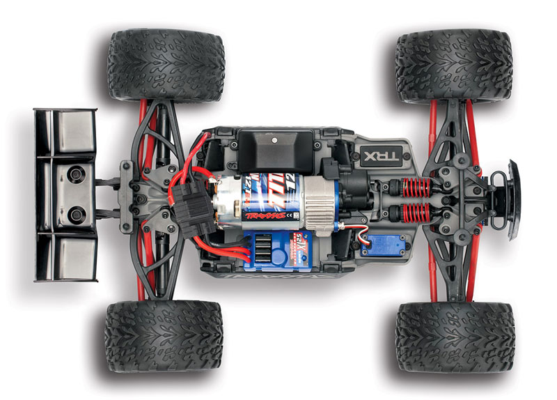 Traxxas 1/16 E-Revo Brushed 4WD RTR RC Monster Truck w/ID Battery