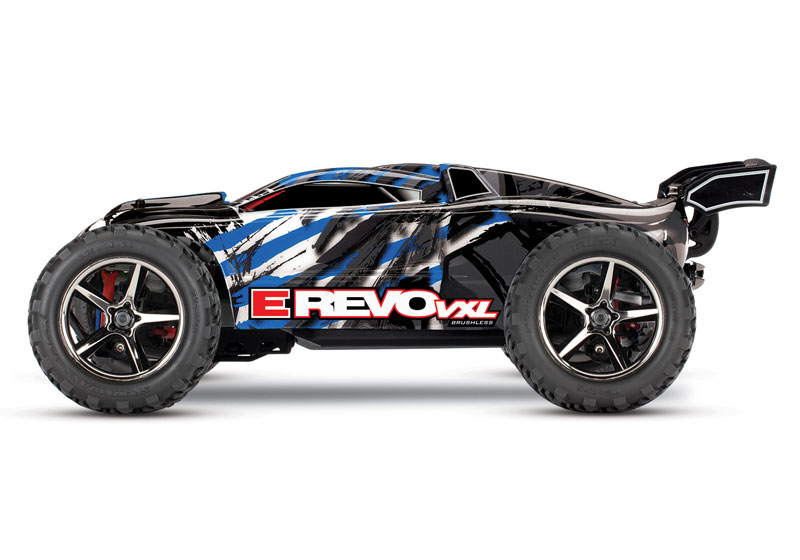 Traxxas 1/16 E-Revo VXL Brushless 4WD RTR RC Monster Truck w/ID Battery & USB-C Charger