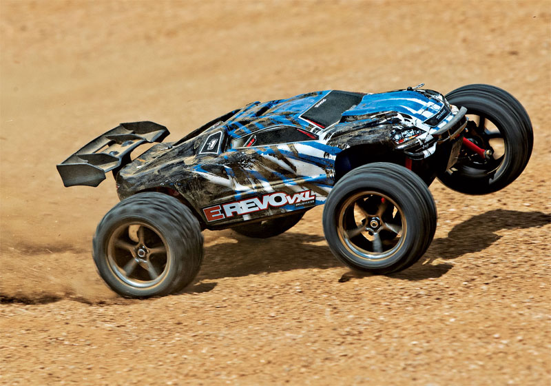 Traxxas 1/16 E-Revo VXL Brushless 4WD RTR RC Monster Truck w/ID Battery & USB-C Charger