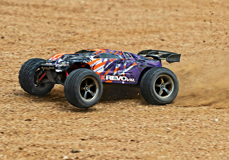 Traxxas 1/16 E-Revo VXL Brushless 4WD RTR RC Monster Truck w/ID Battery & USB-C Charger