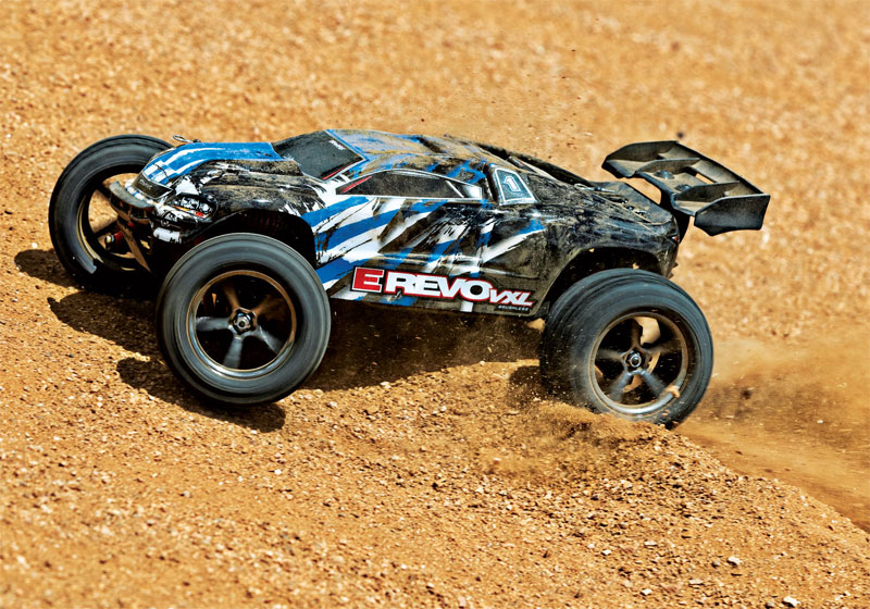 Traxxas 1/16 E-Revo VXL Brushless 4WD RTR RC Monster Truck w/ID Battery & USB-C Charger