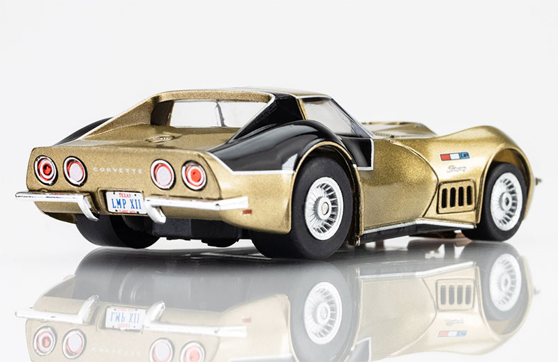 AFX 1969 AstroVette LMP12 Gold/Black LTD Mega G+ HO Slot Car