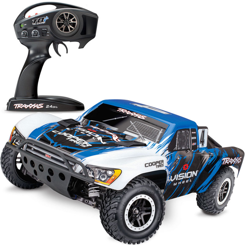 Traxxas Slash 4x4 VXL Brushless RTR Short Course RC Truck w/TSM